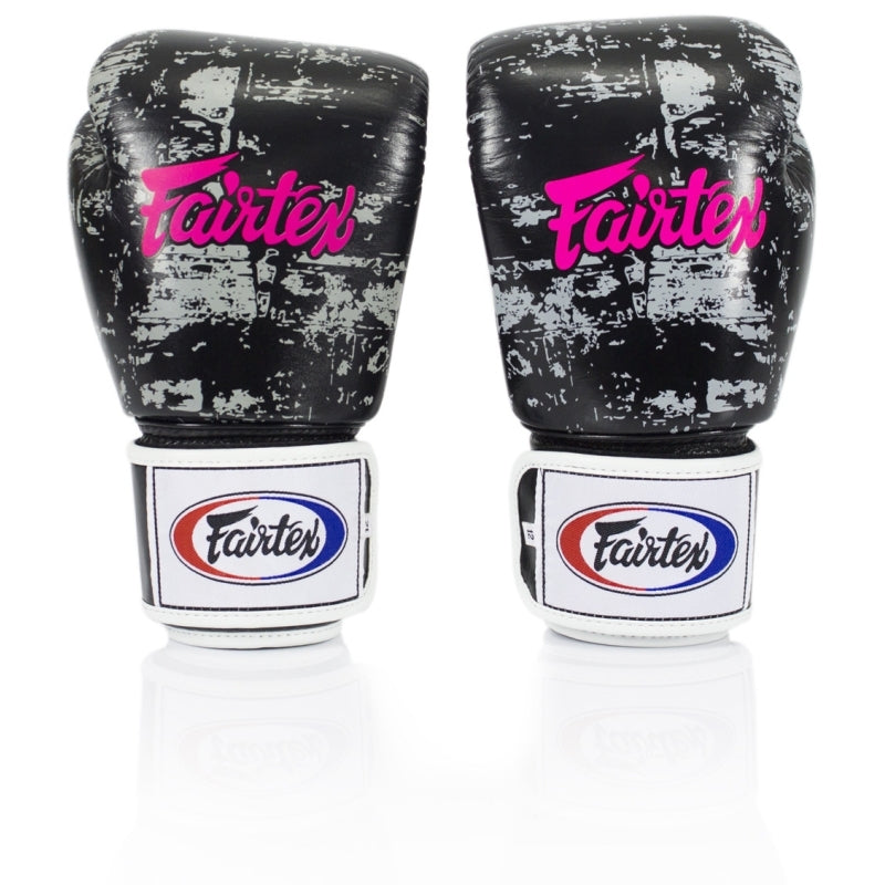 FAIRTEX KICKBOKSHANDSCHOENE DARK CLOUD ZWART