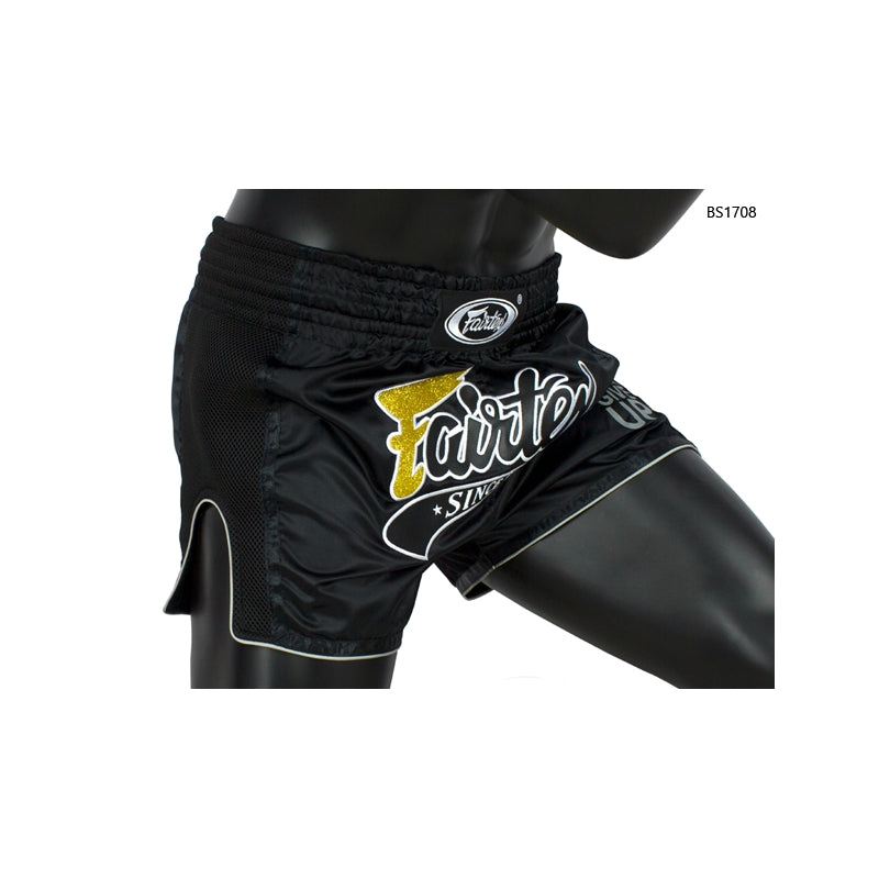 FAIRTEX MUAY THAI BROEKJE - ZWART