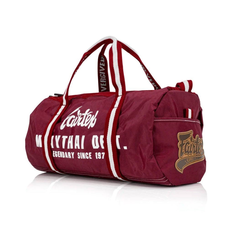FAIRTEX SPORTTAS LONG-ROOD/WIT