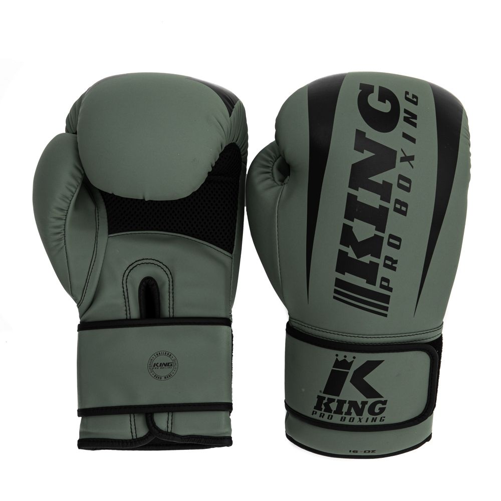 KING PRO (KICK)BOKSHANDSCHOEN REVO GROEN/ZWART