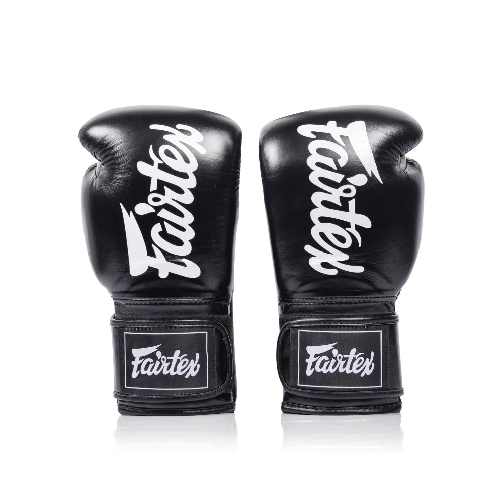 FAIRTEX (KICK)BOKSHANDSCHOENEN TITAN - ZWART