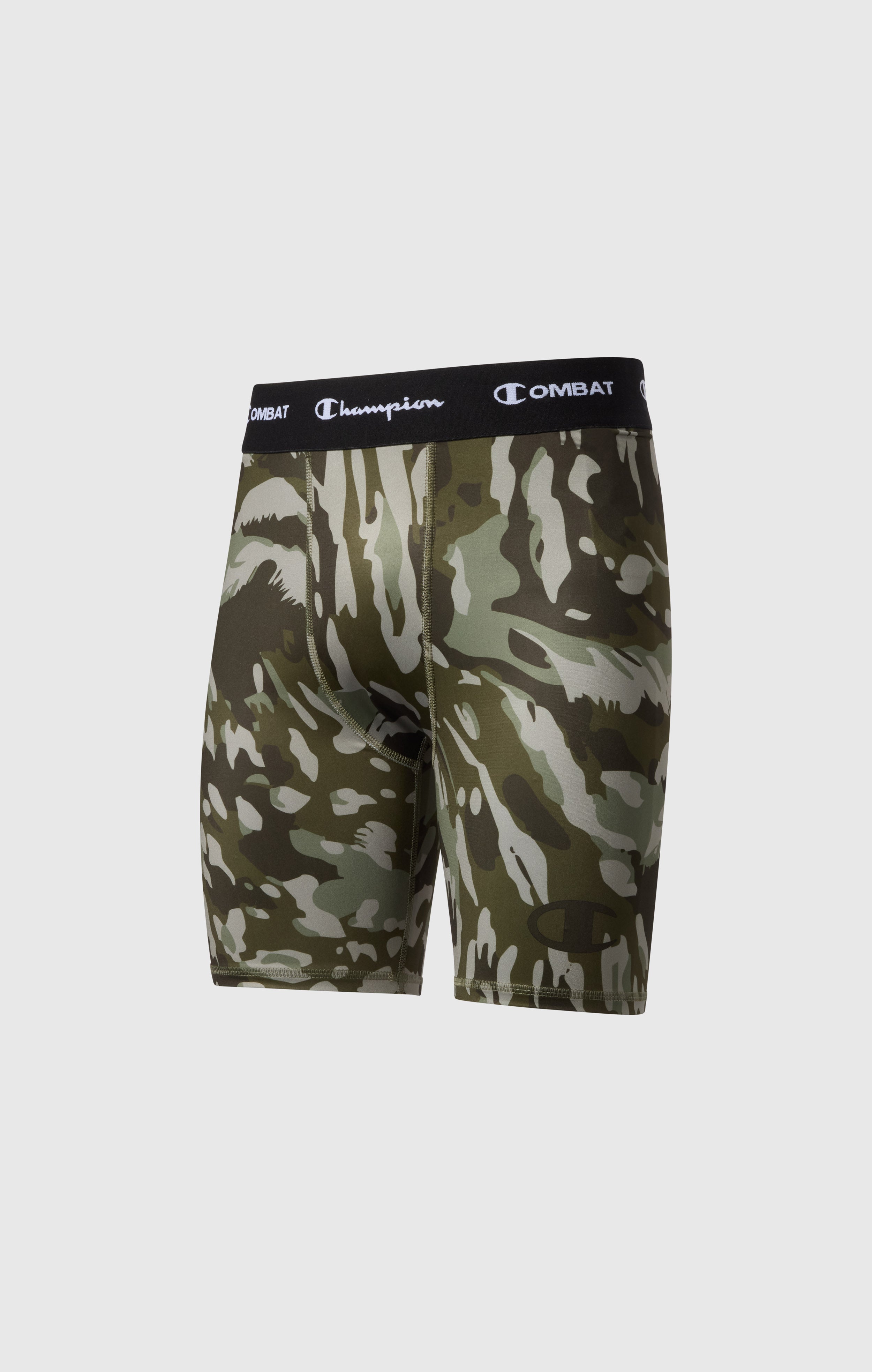 Short de compression Champion vert militaire de combat