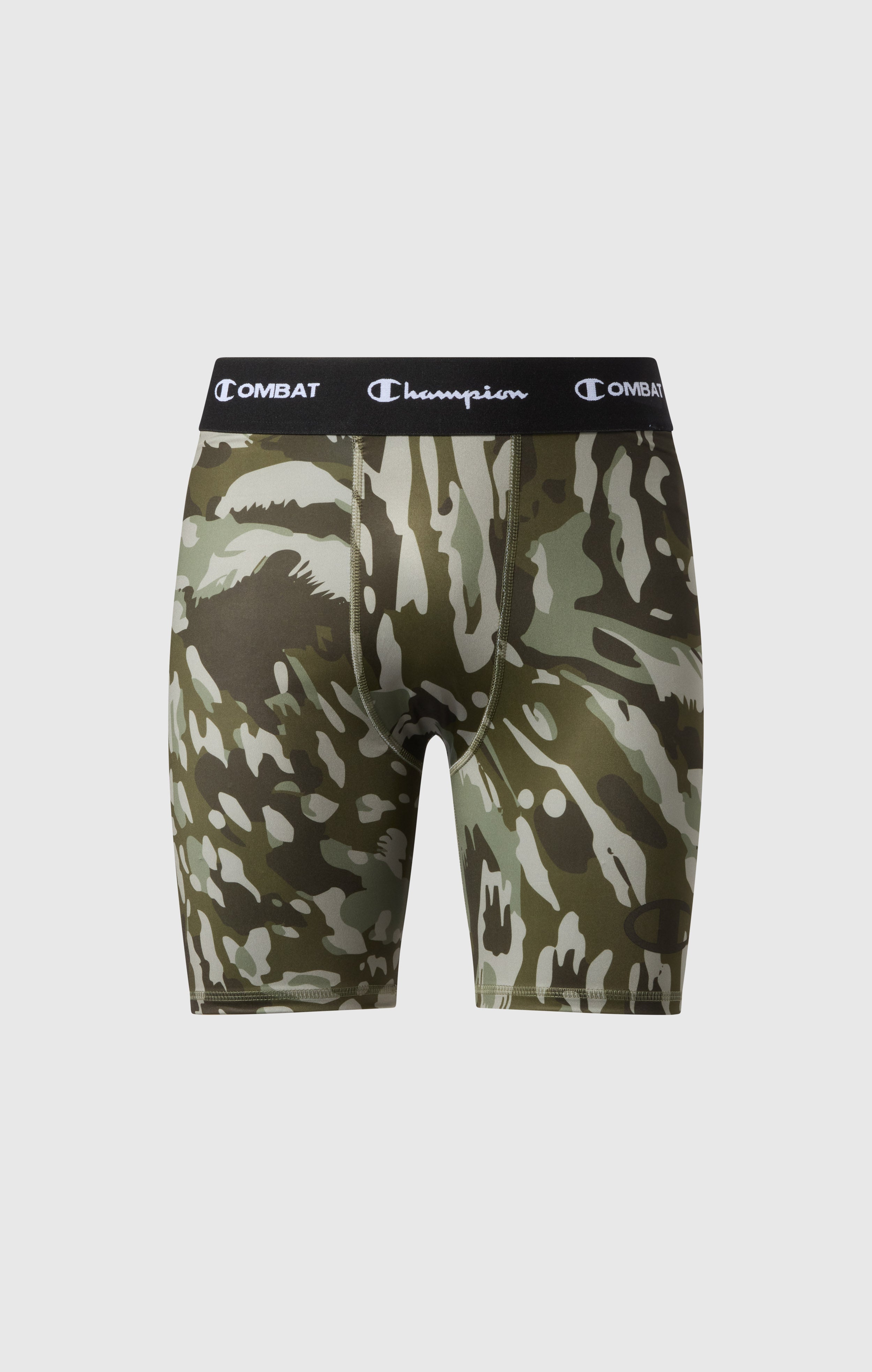 Short de compression Champion vert militaire de combat