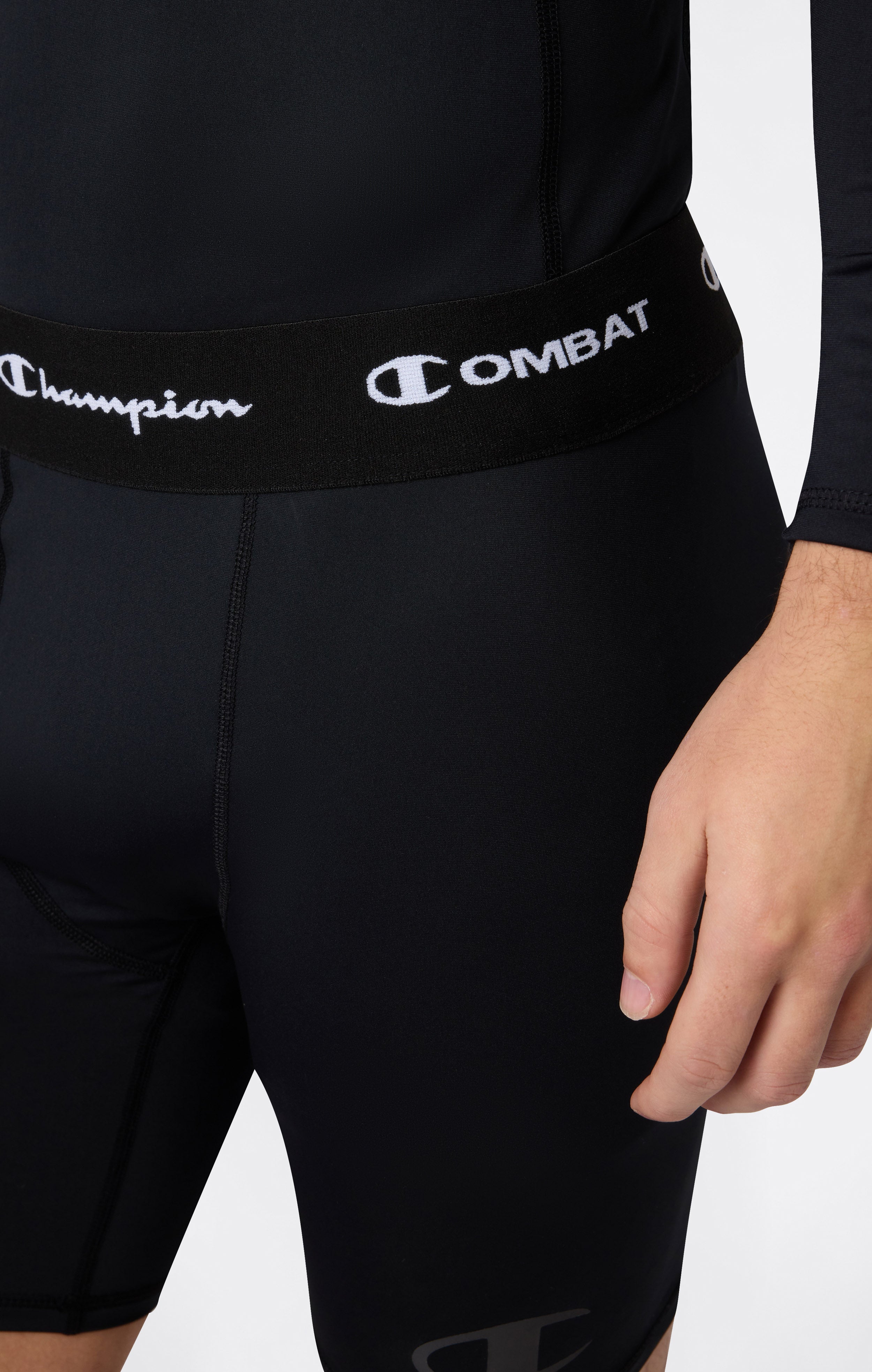 CHAMPION SHORT DE COMBAT COMPRESSION NOIR