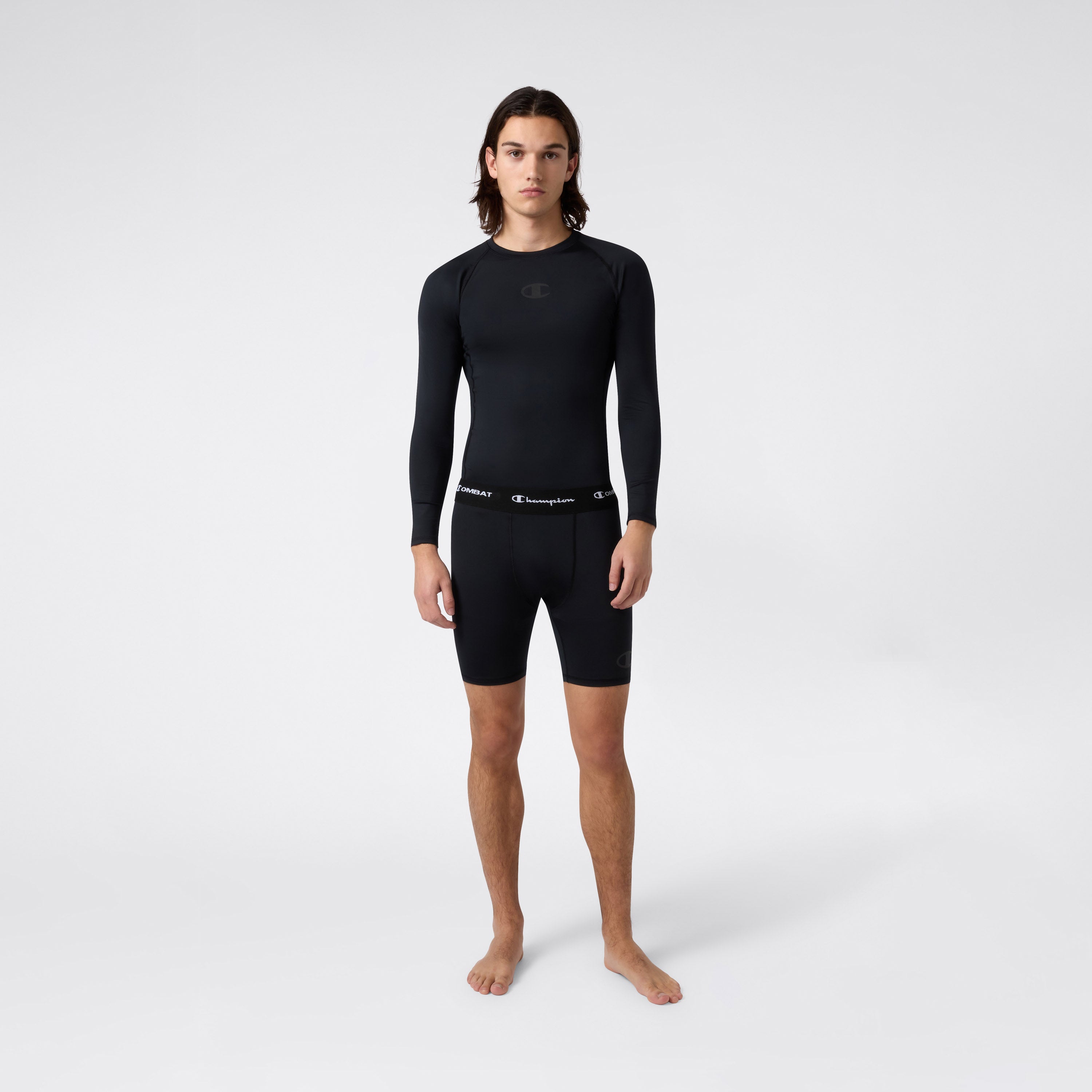CHAMPION SHORT DE COMBAT COMPRESSION NOIR