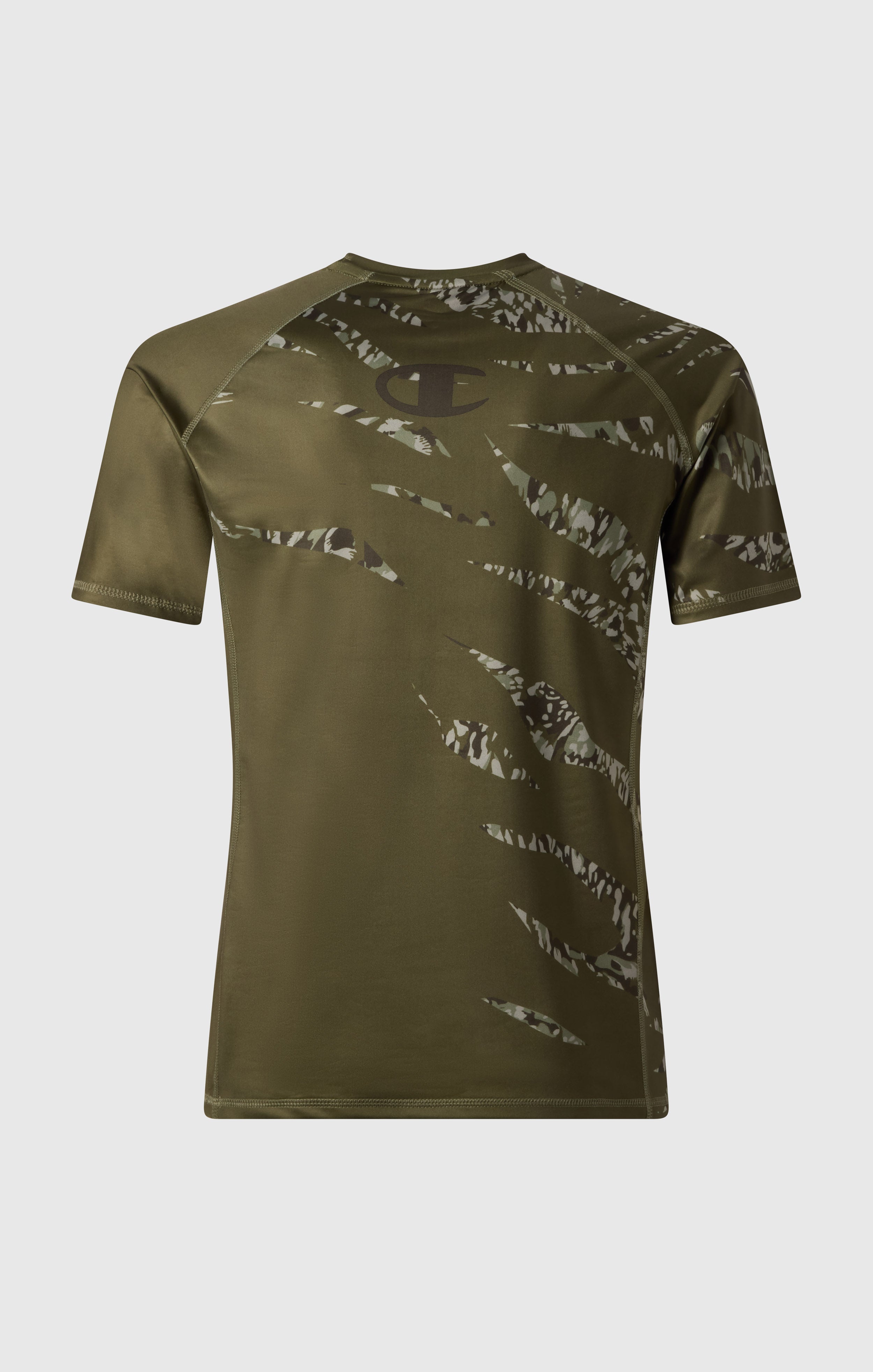 T-shirt de compression Champion vert militaire