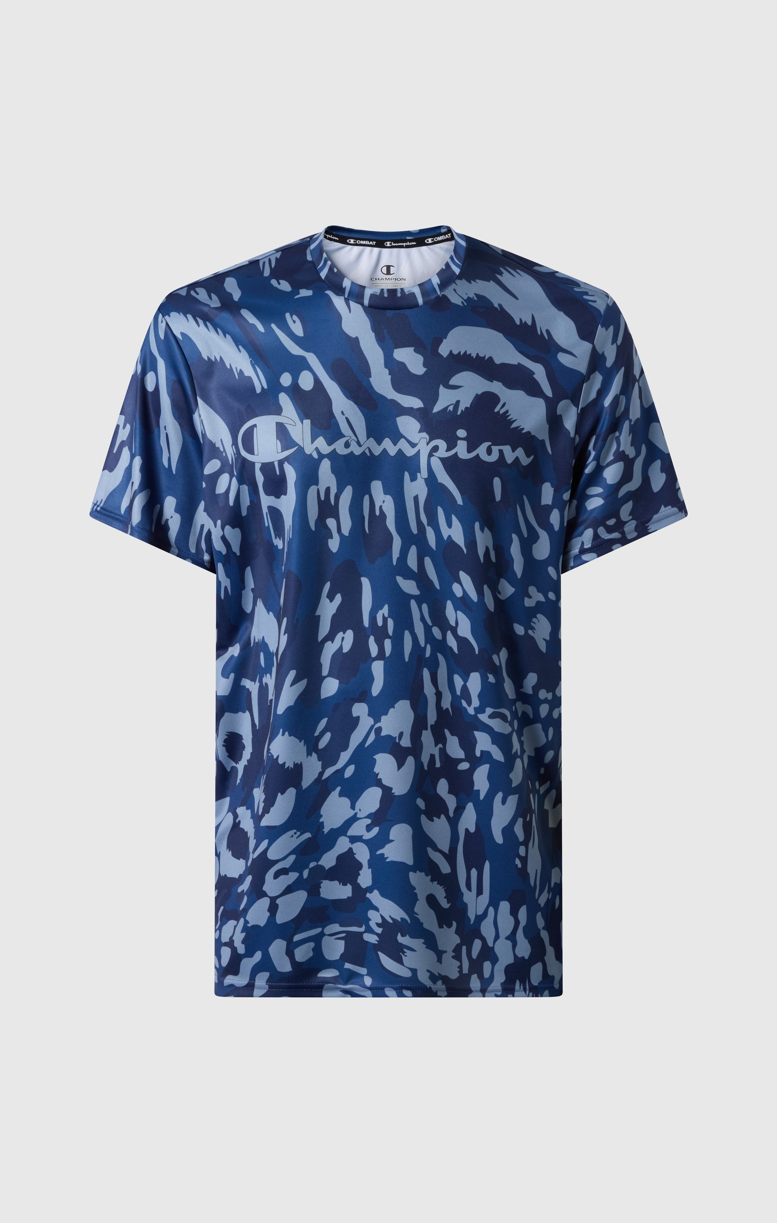 T-shirt Champion à séchage rapide bleu combat