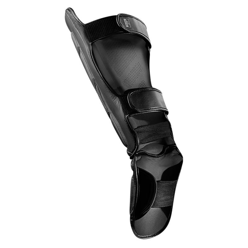 HAYABUSA T3 STRIKING SHIN GUARDS BLACK/GREY