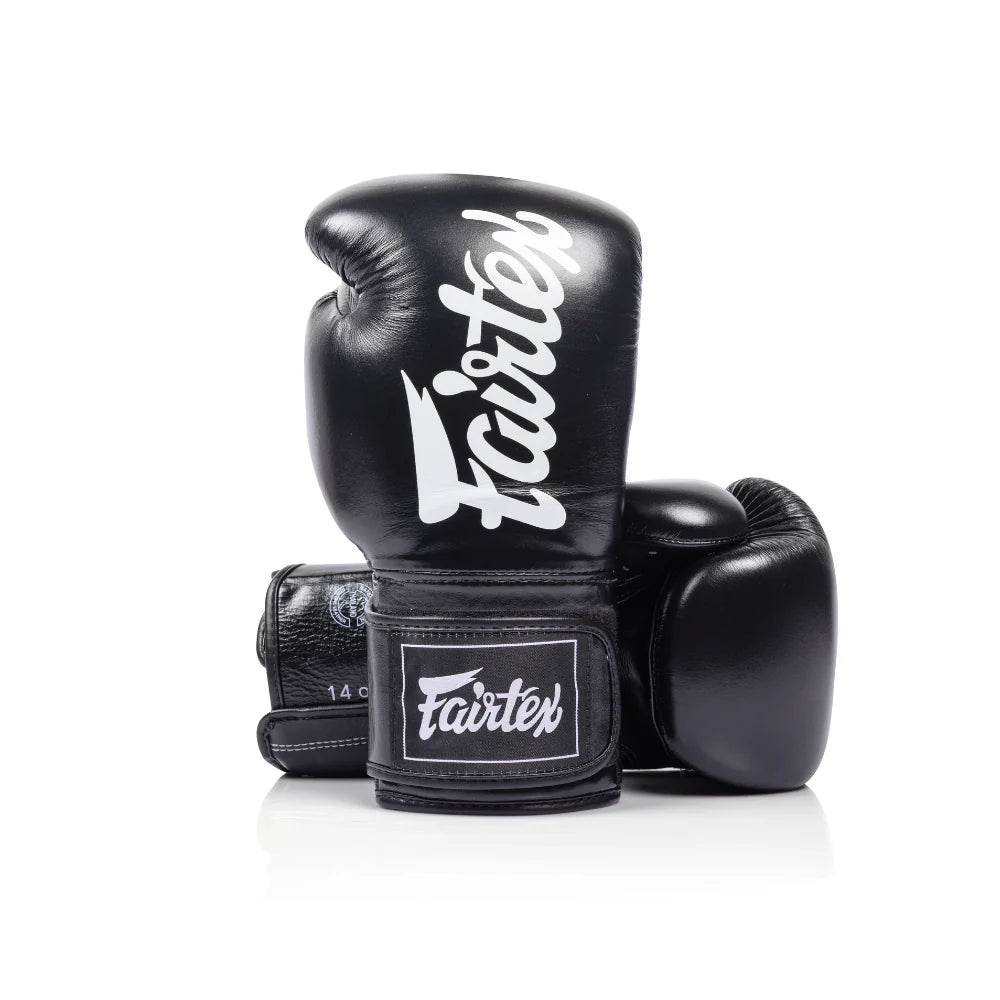 FAIRTEX (KICK)BOKSHANDSCHOENEN TITAN - ZWART
