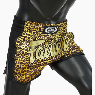 FAIRTEX KICKBOKSSHORTJE LUIPAARD