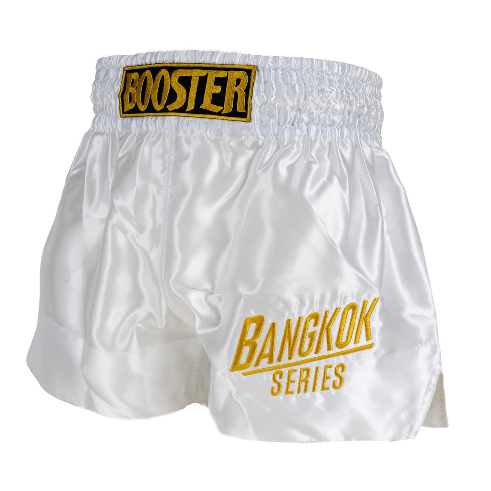 BOOSTER KICKBOKS BROEKJE BANGKOK WIT/GEEL