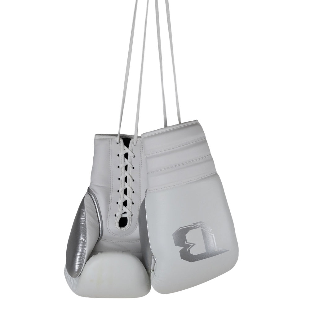 BOOSTER (KICK)BOKSHANDSCHOENEN RAPID STRIKE LU WIT/ZILVER