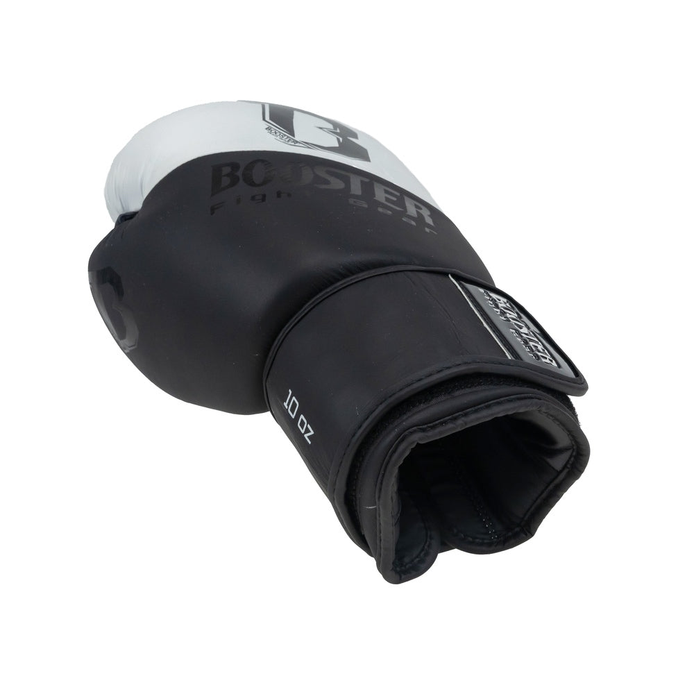 Gants de boxe Booster Thunder - Noir/Blanc