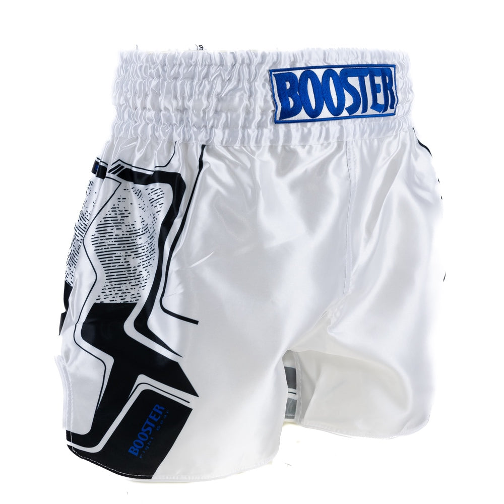 BOOSTER KICKBOKS BROEKJE IGNITE WIT/ BLAUW