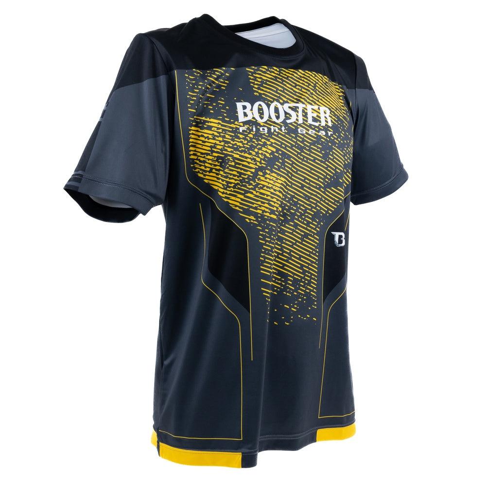 T-SHIRT BOOSTER - IGNITE NOIR/JAUNE