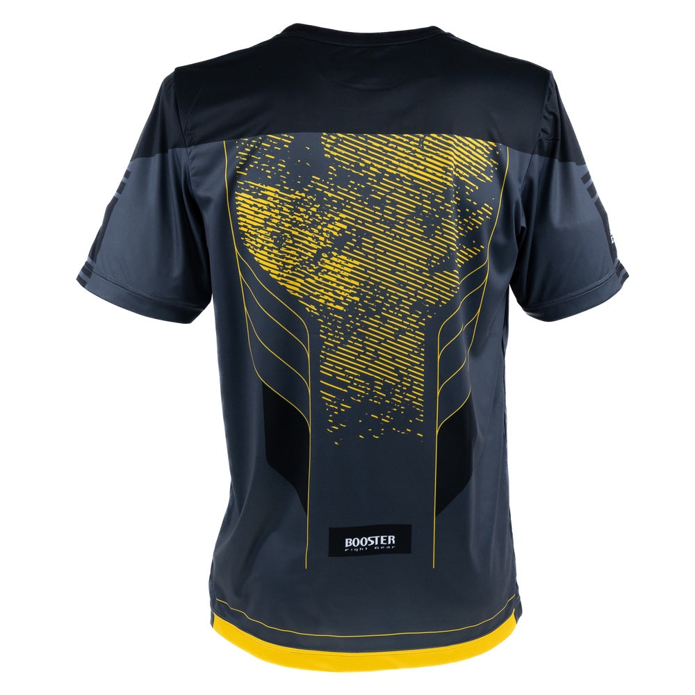 T-SHIRT BOOSTER - IGNITE NOIR/JAUNE