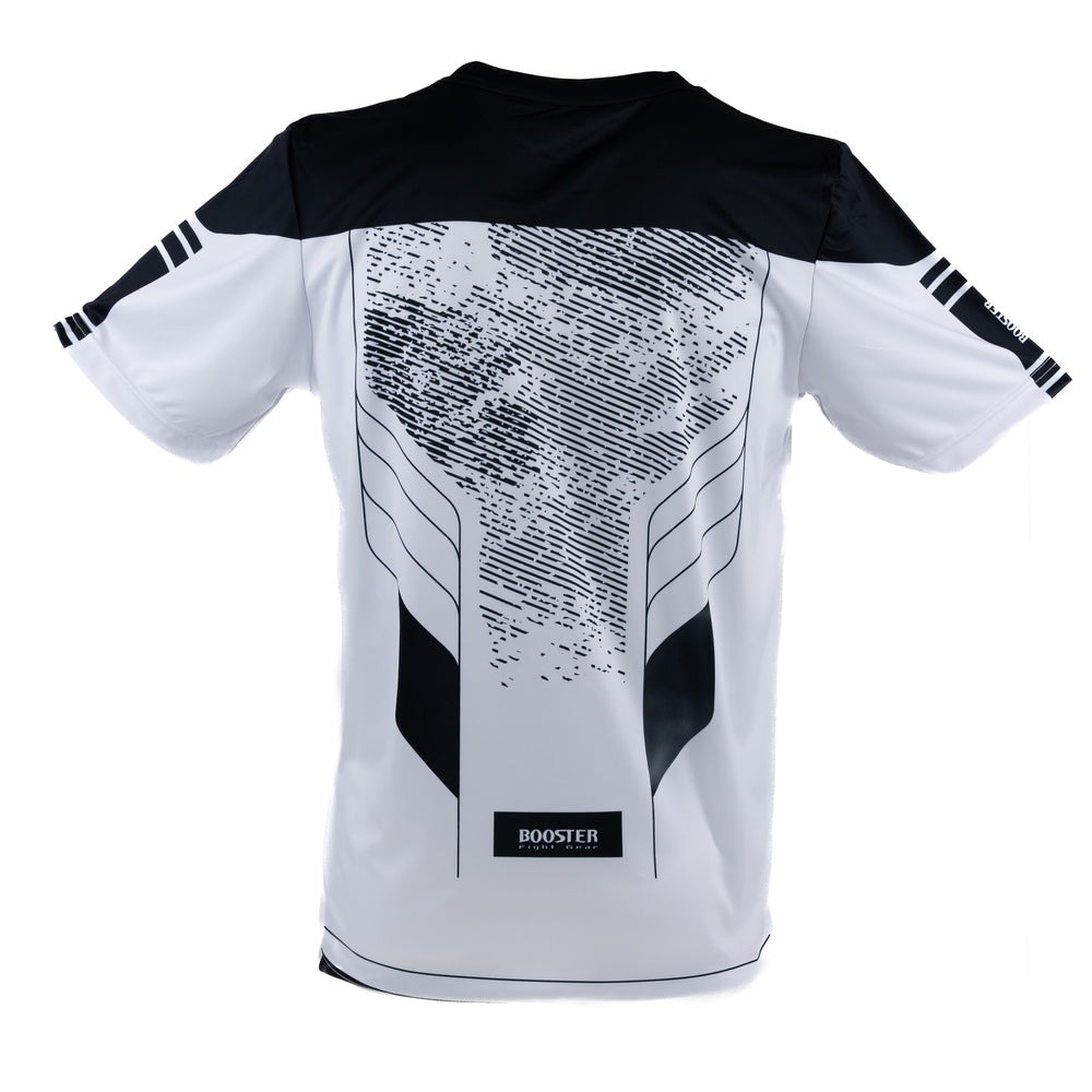 BOOSTER T-SHIRT- IGNITE WIT/BLAUW