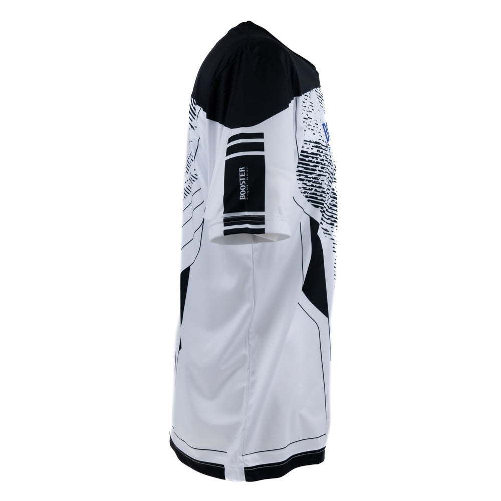 BOOSTER T-SHIRT- IGNITE WIT/BLAUW