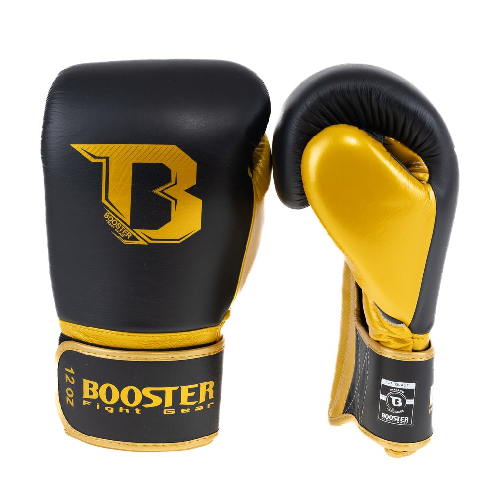 Gants de boxe Booster (Kick) RS5 Noir/Or