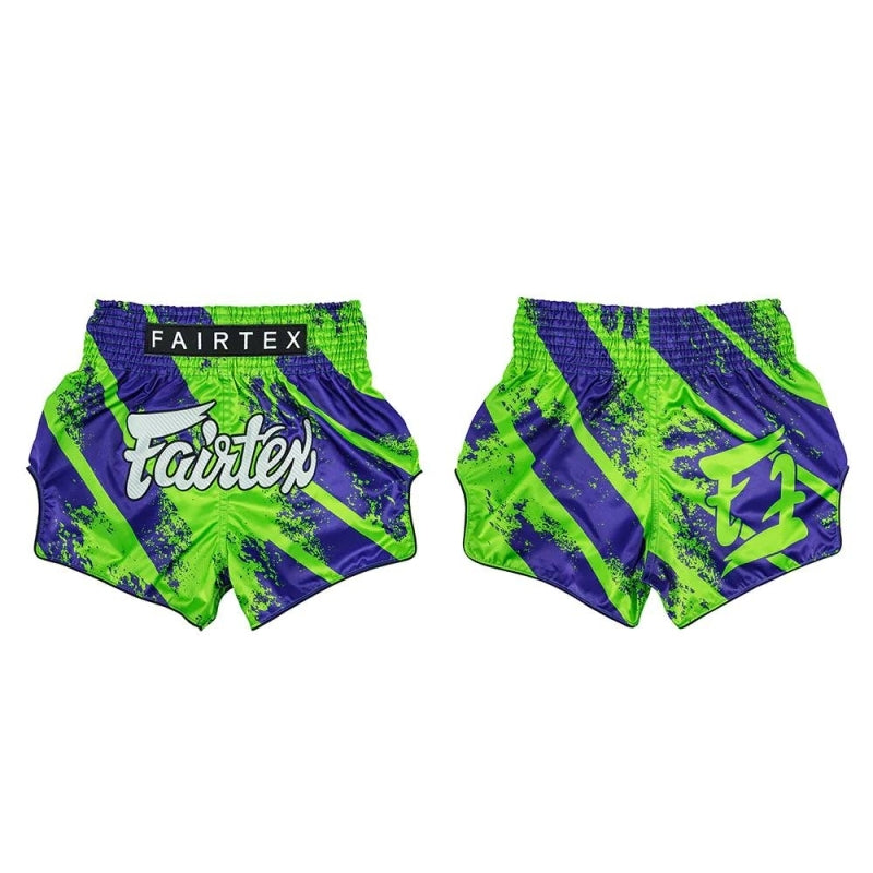 FAIRTEX MUAY THAI BROEKJE PAARS/GROEN