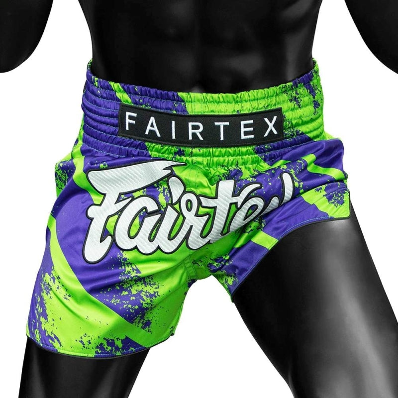 FAIRTEX MUAY THAI BROEKJE PAARS/GROEN
