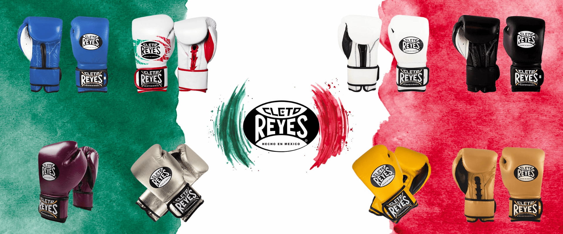 Cleto Reyes bokshandschoenen — professioneel boksmerk Mexico — Versan Fight Store België