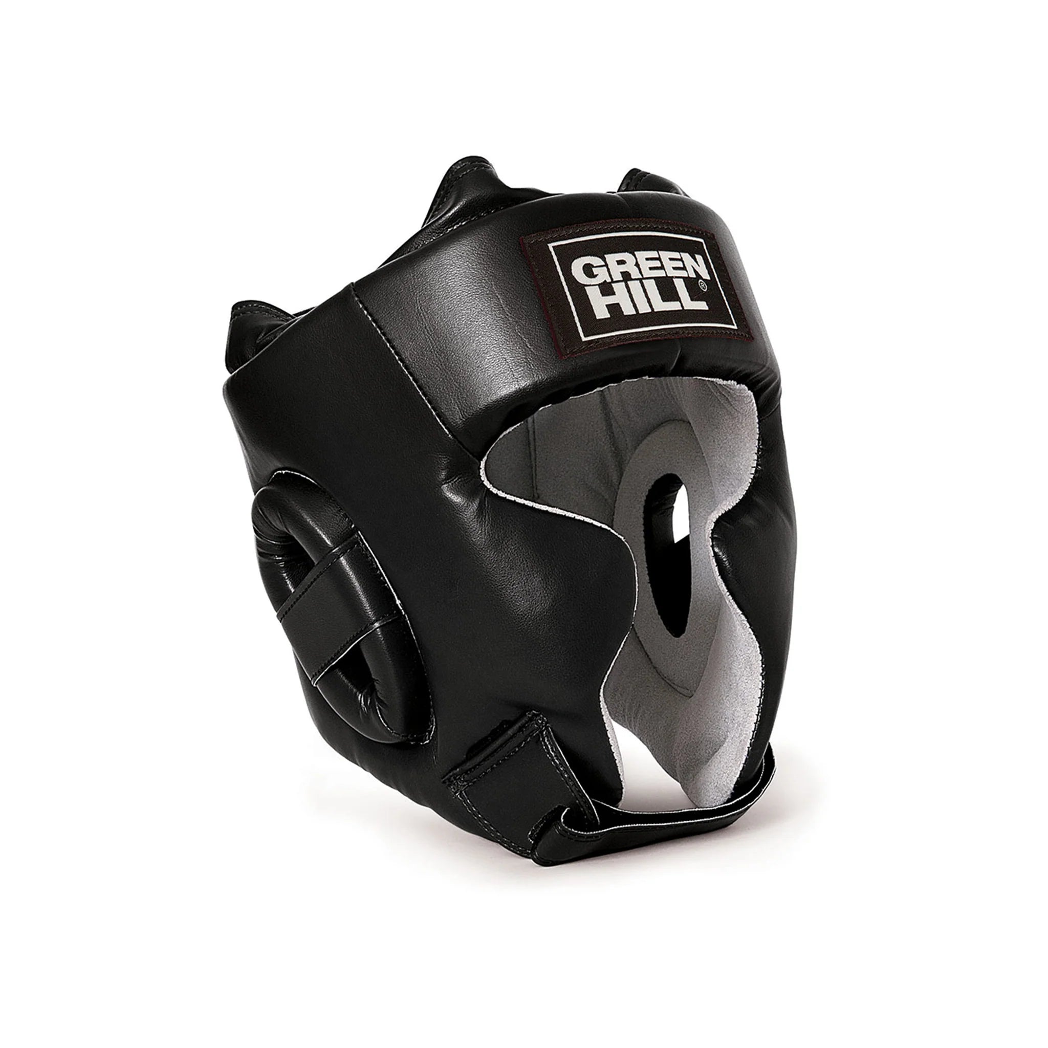 GREEN HILL HOOFDBESCHERMING - SPARING - SYNTHETISCH KUNSTLEER - ZWART