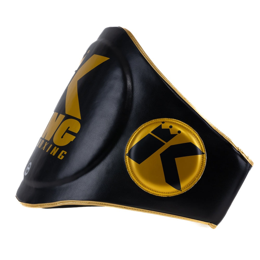 KING PRO BOXING BUIKBESCHERMER-ZWART/GOUD