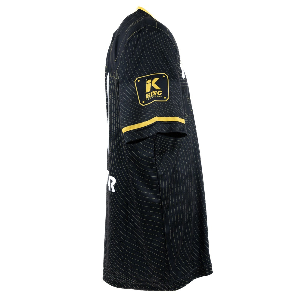 KING PRO BOXING 08 SHIRT-BLACK/GOLD
