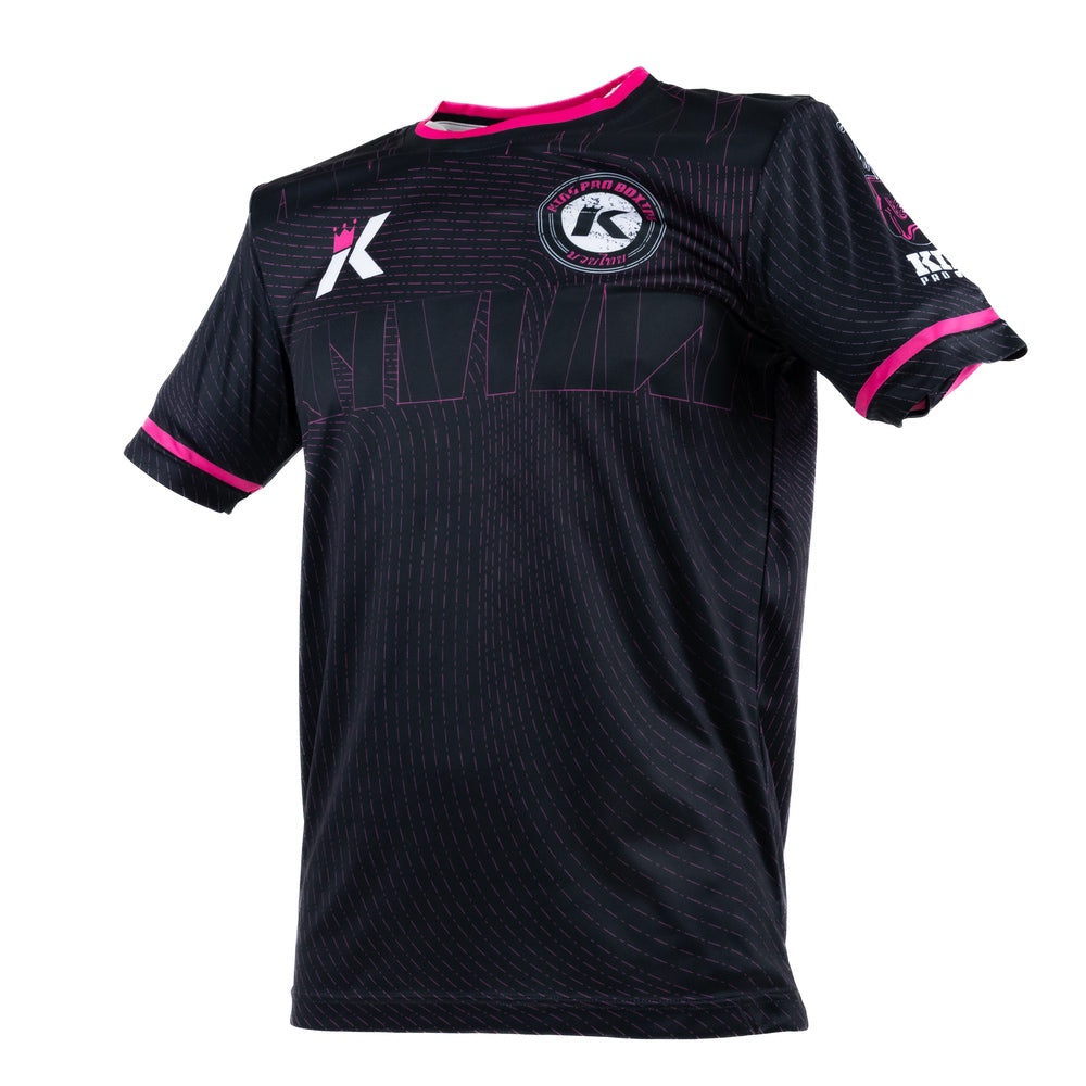 KING PRO BOXING 08 SHIRT-BLACK/PINK