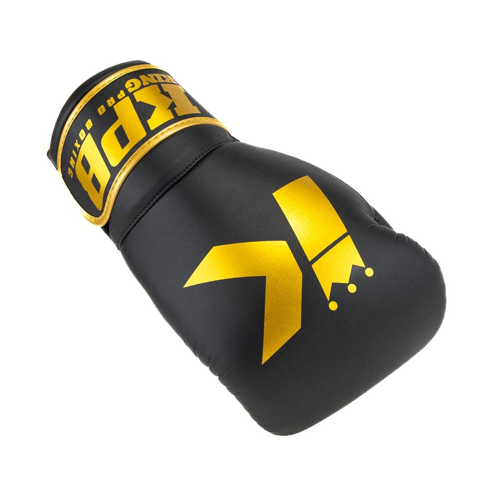 KING PRO (KICK)BOKSHANDSCHOENEN KPB BGK 3 ZWART/GEEL