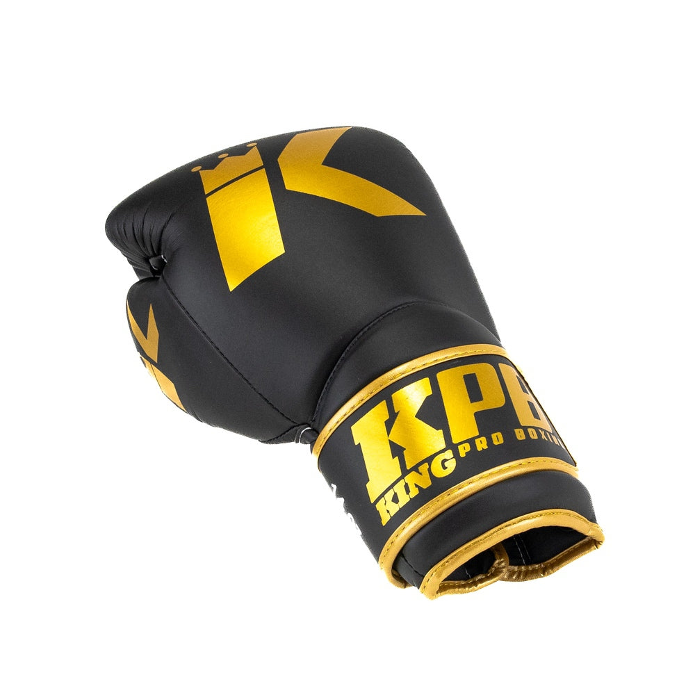 KING PRO (KICK)BOKSHANDSCHOENEN KPB BGK 3 ZWART/GEEL
