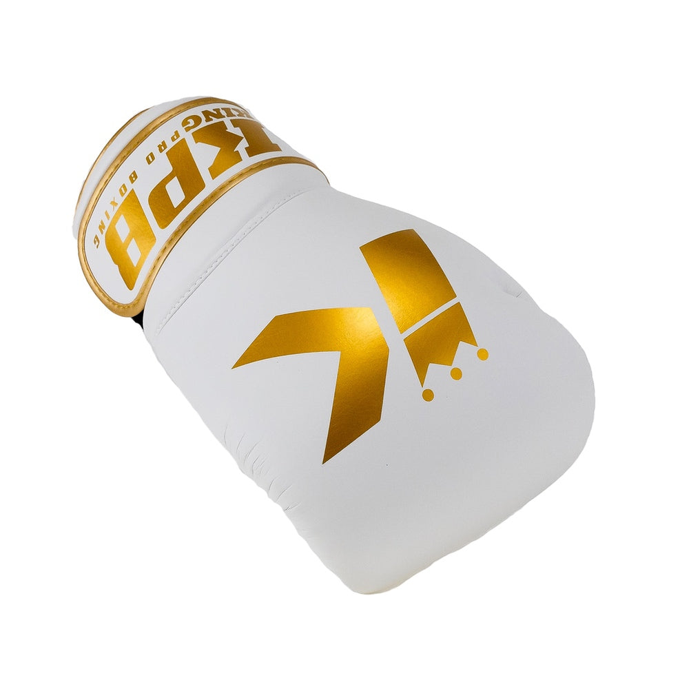 KING PRO (KICK)BOKSHANDSCHOENEN KPB BGK 4 WIT/GOUD