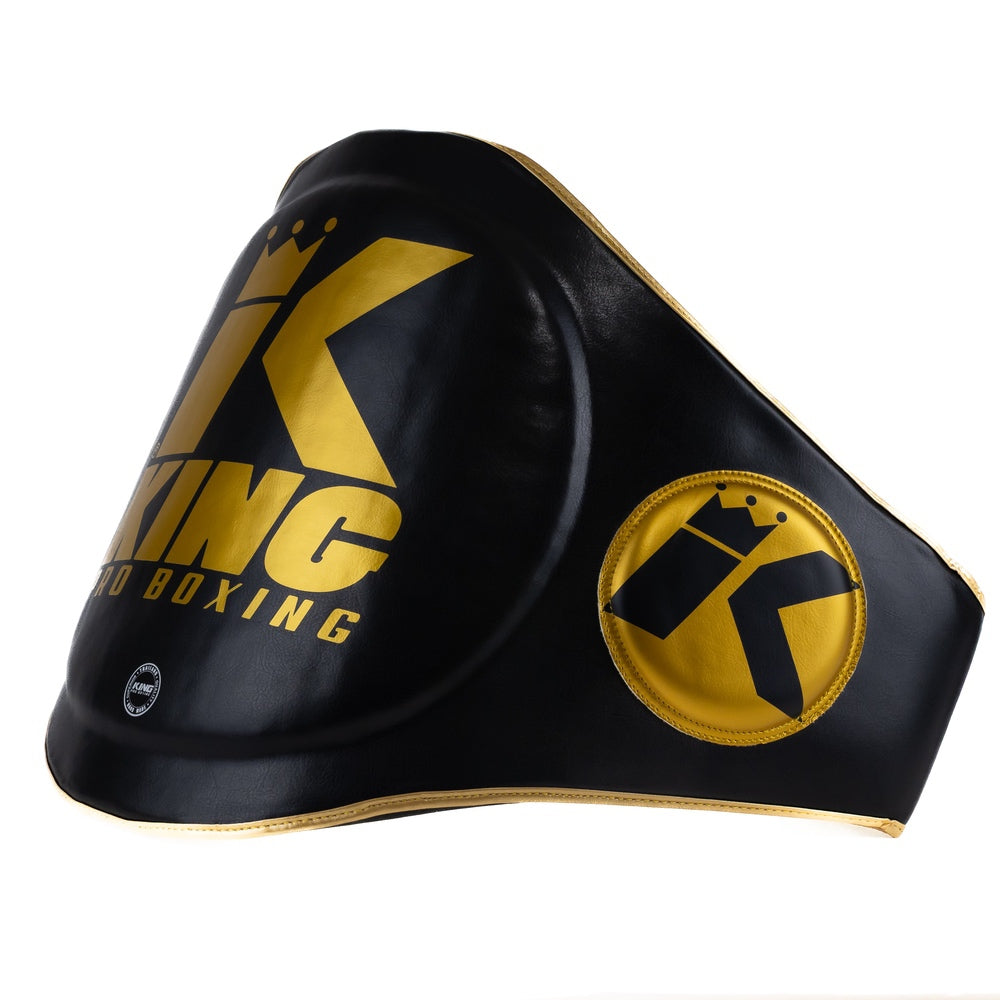 KING PRO BOXING BUIKBESCHERMER-ZWART/GOUD