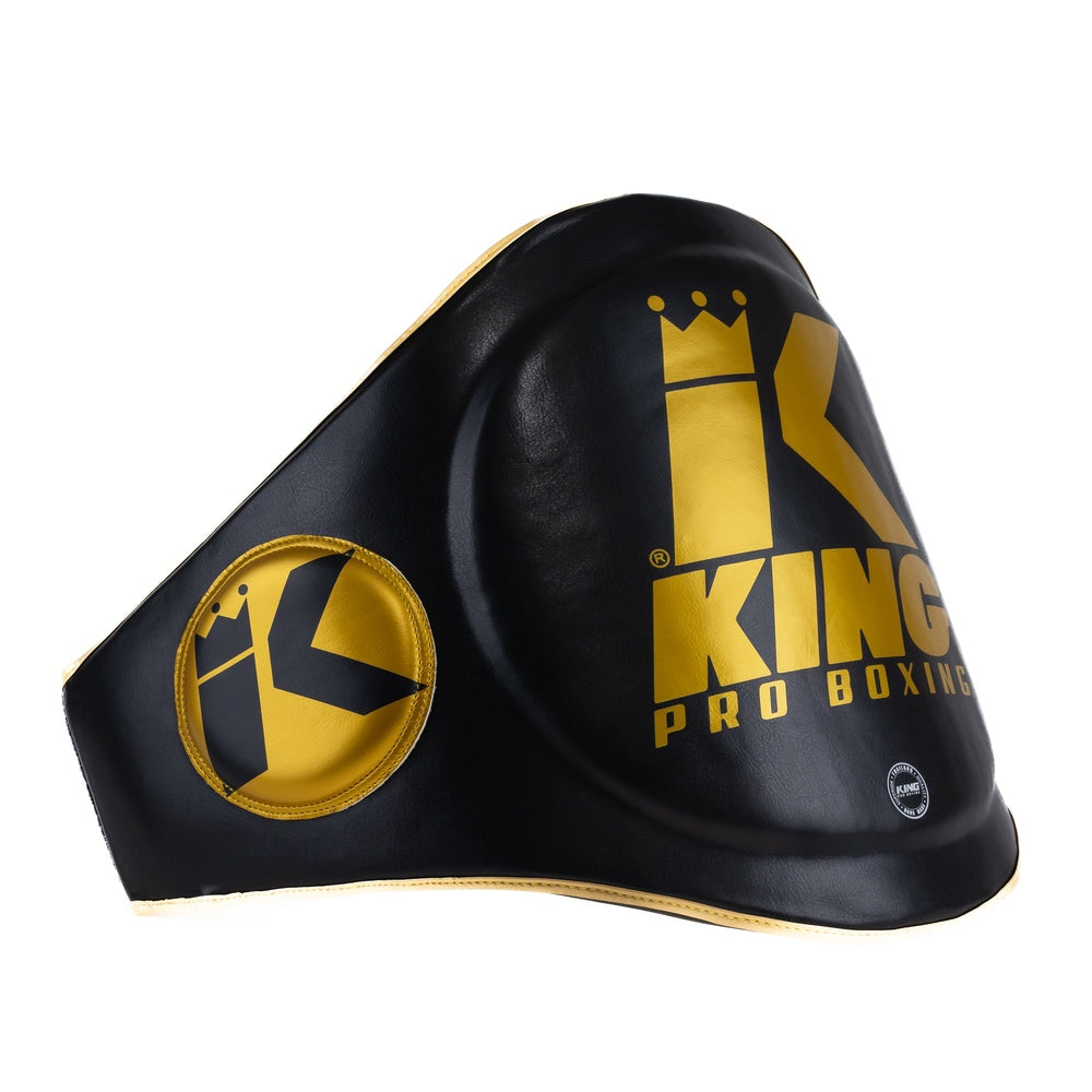 KING PRO BOXING BUIKBESCHERMER-ZWART/GOUD