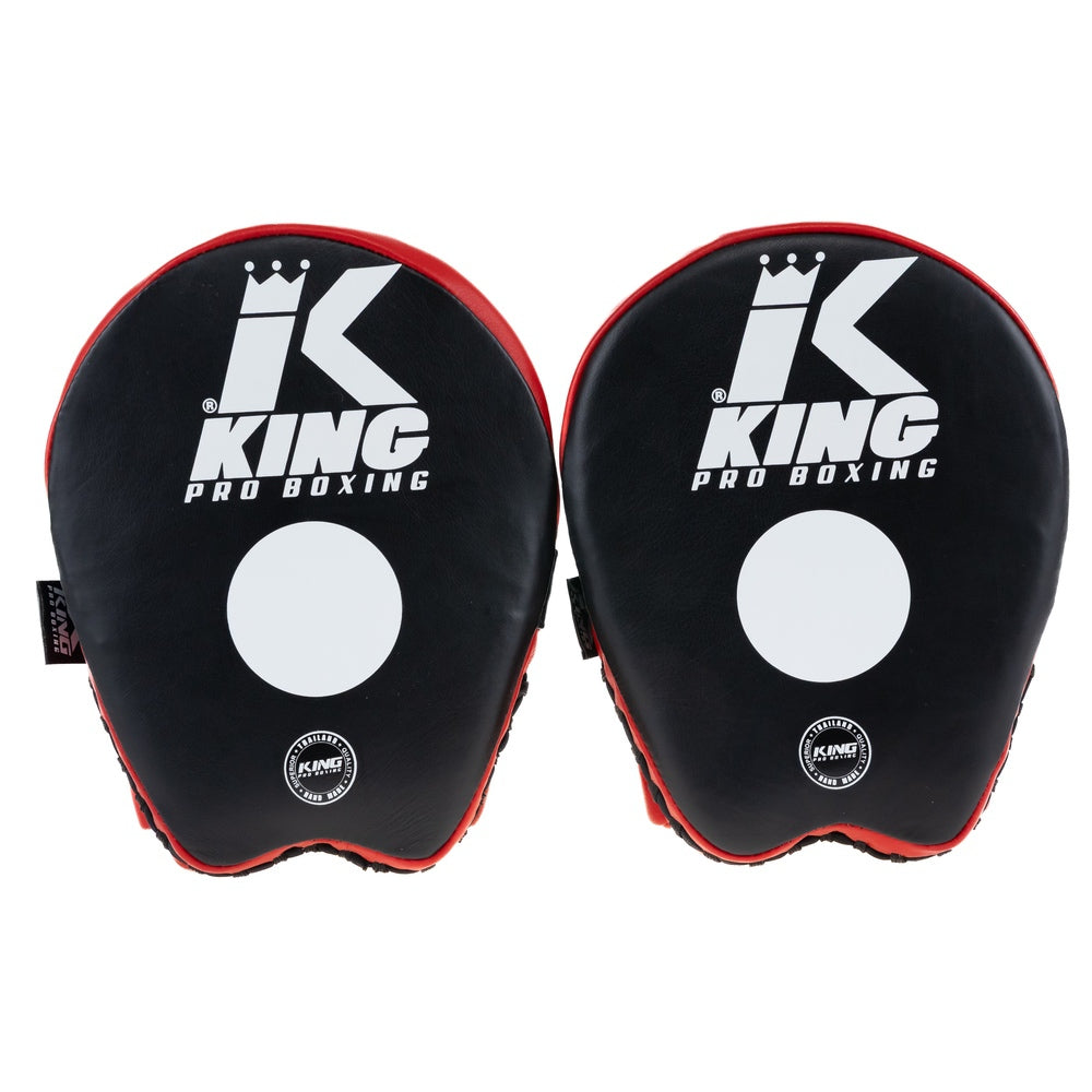 KING PRO BOXING PADS KPB FOCUS - ZWART/ROOD