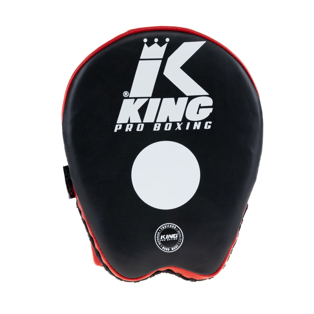 KING PRO BOXING PADS KPB FOCUS - ZWART/ROOD