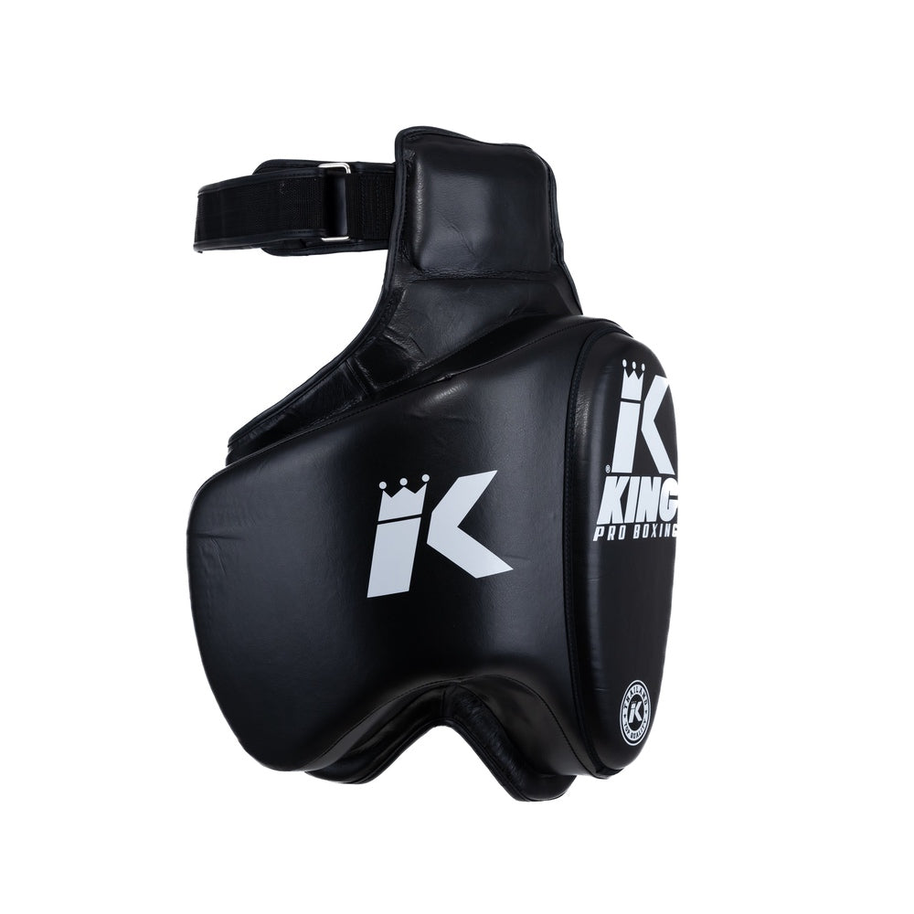 KING PRO BOXING BOVENBEENBESCHERMERS-ZWART
