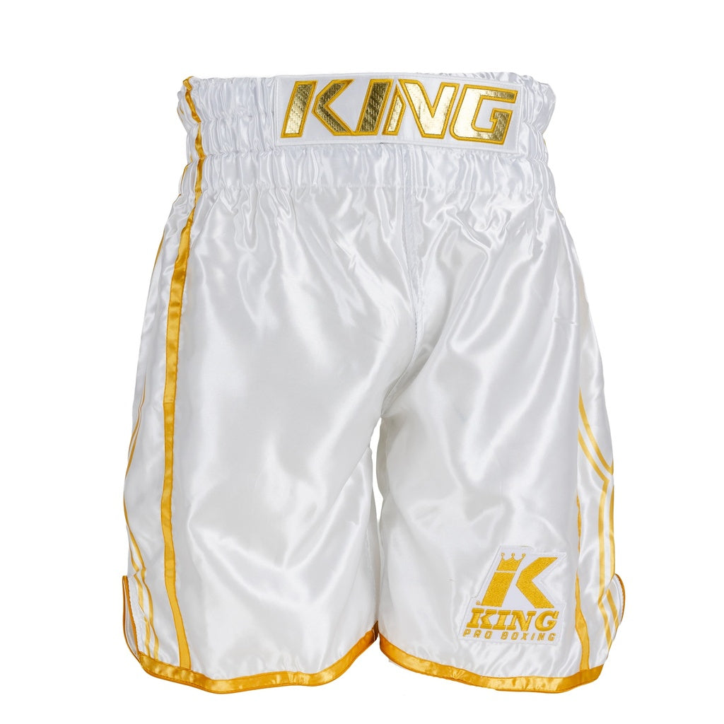 KING PRO BOXING XK SHORT 2-WIT/GOUD