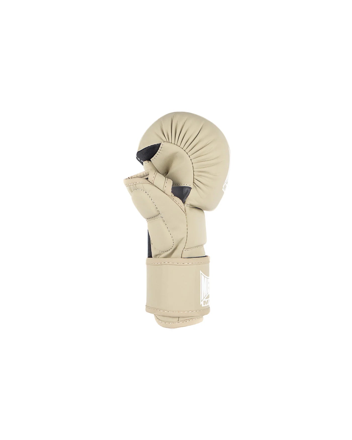 METAL BOXE SHELL MMA SPARRING HANDSCHOENEN - BEIGE