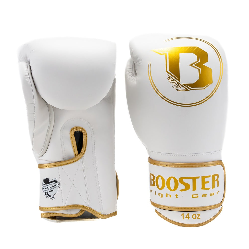 BOOSTER (KICK)BOKSHANDSCHOEN BGL VX 4 WIT/GOUD