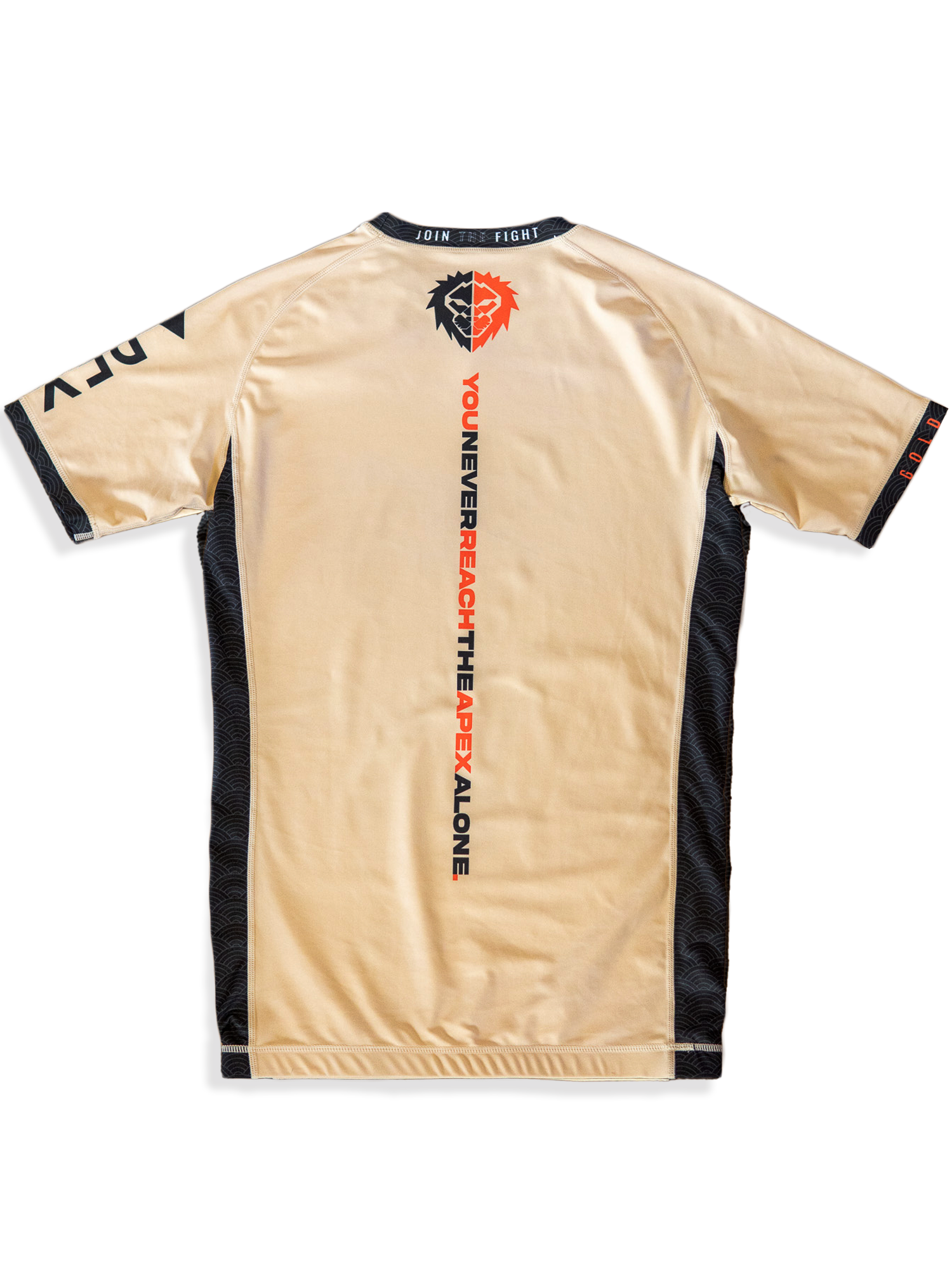 APEX MMA GOLD LION RASHGUARD