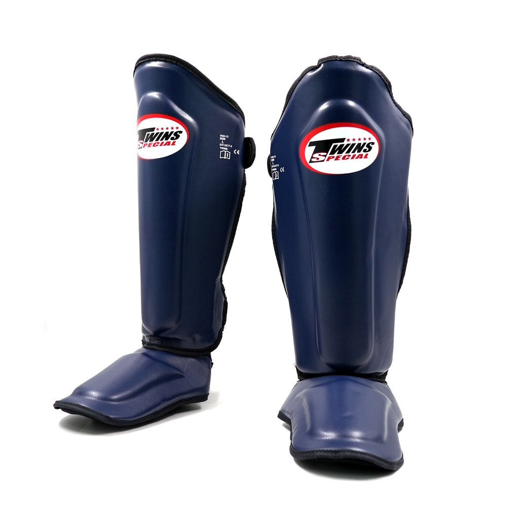 Twins Kickboxing Shin Guards SGL 7 Blue