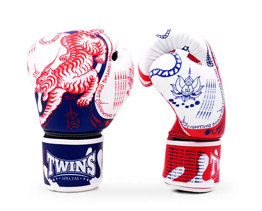 TWINS (KICK)BOKSHANDSCHOENEN BGVL4 YANT - WIT/BLAUW