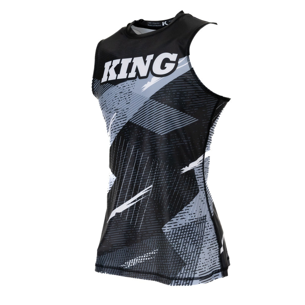 KING PRO BOXING SHADOW 1 SHIRT- ZWART