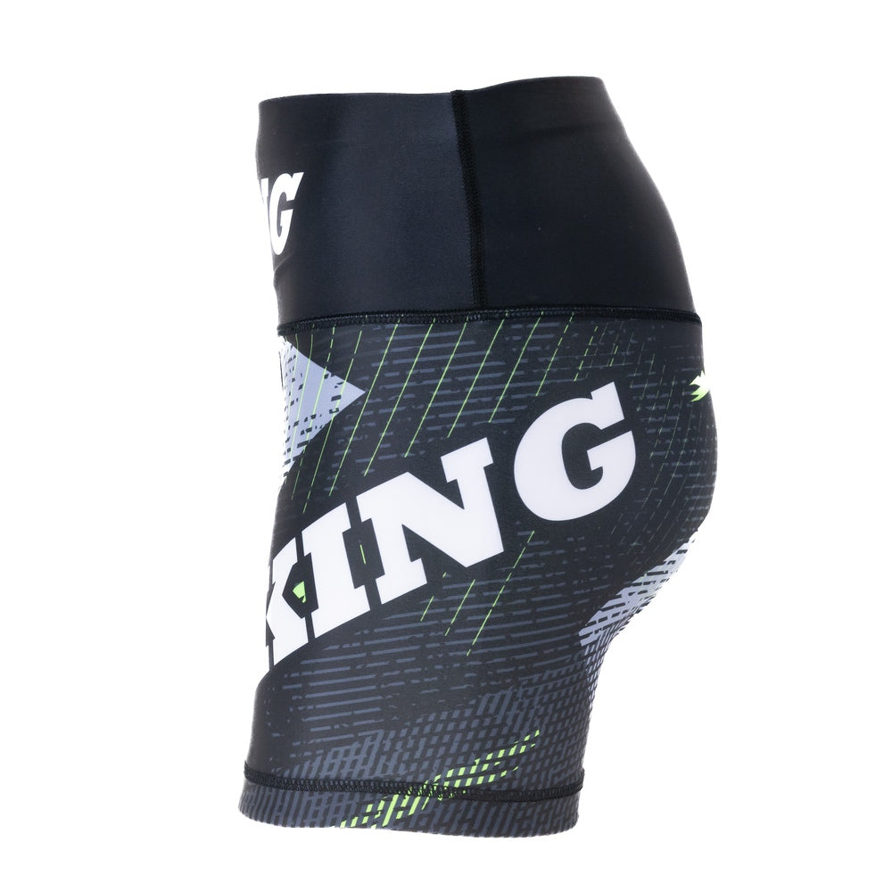 KING PRO BOXING SHADOW 2 SHORT-ZWART/GROEN