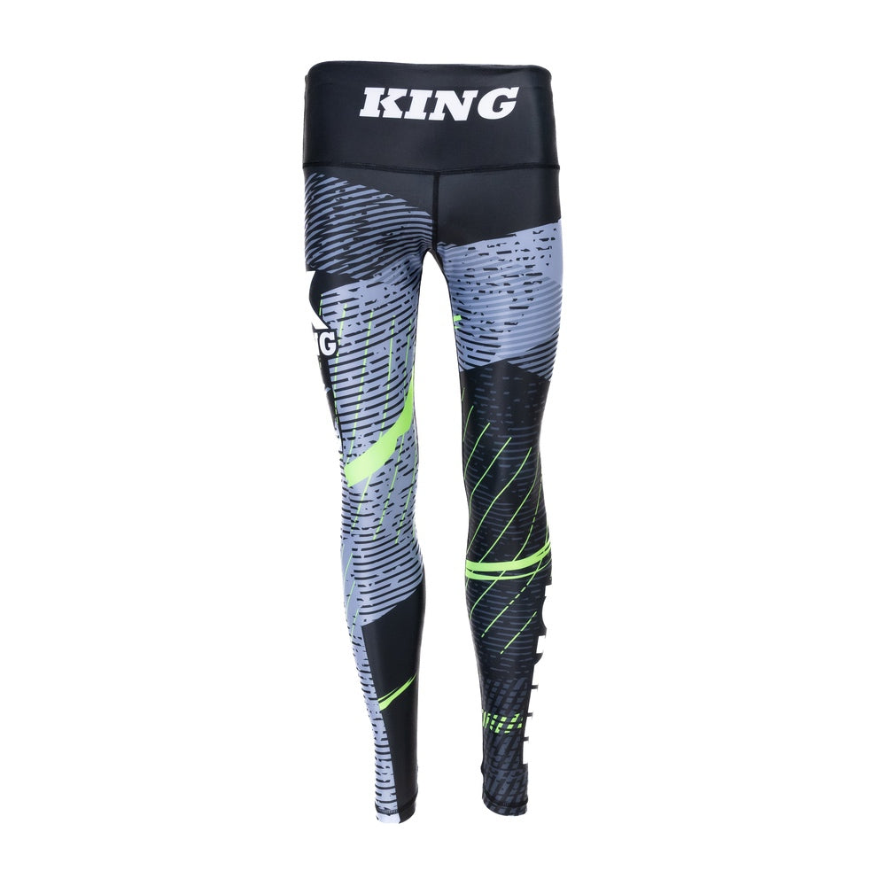 KING PRO BOXING SHADOW 2 SPATS-ZWART/GROEN