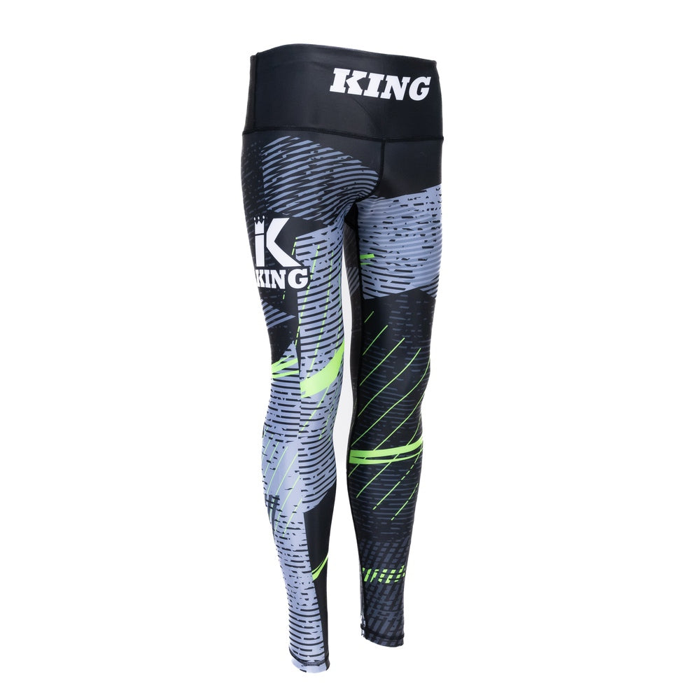 KING PRO BOXING SHADOW 2 SPATS-ZWART/GROEN