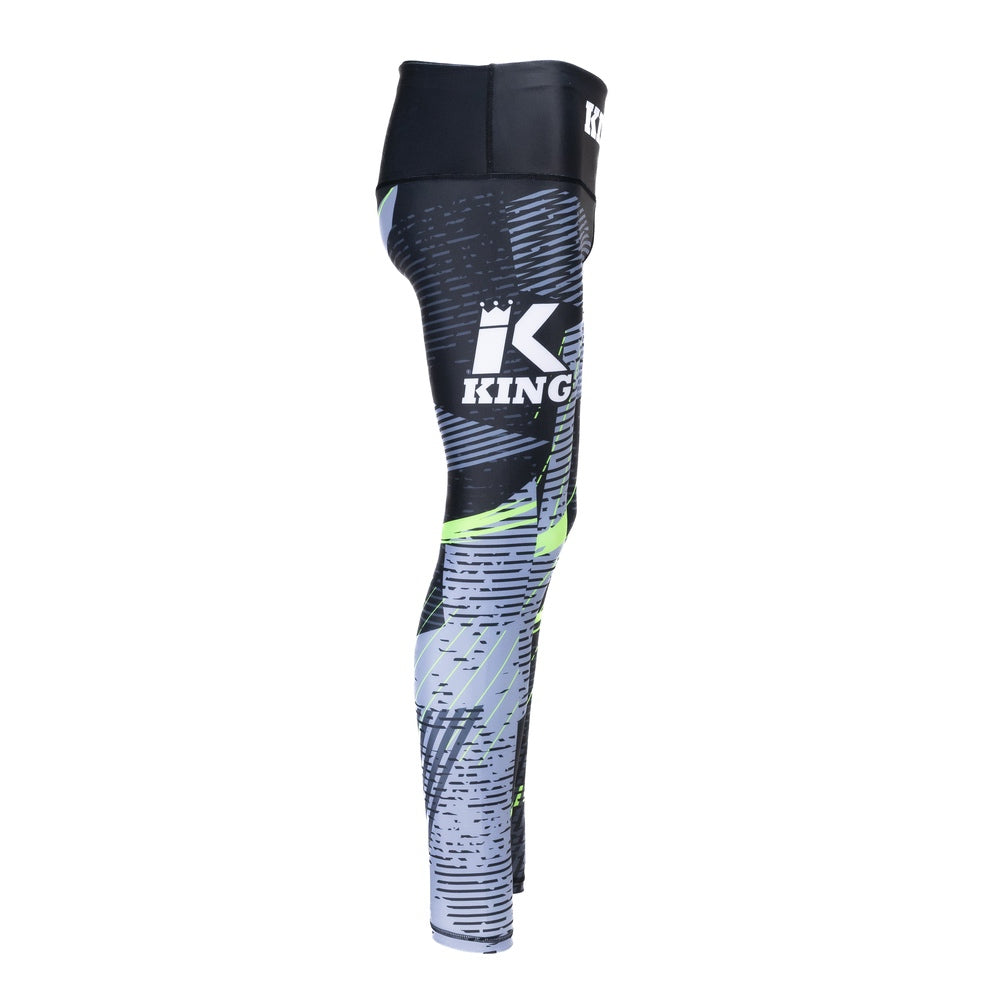 KING PRO BOXING SHADOW 2 SPATS-ZWART/GROEN