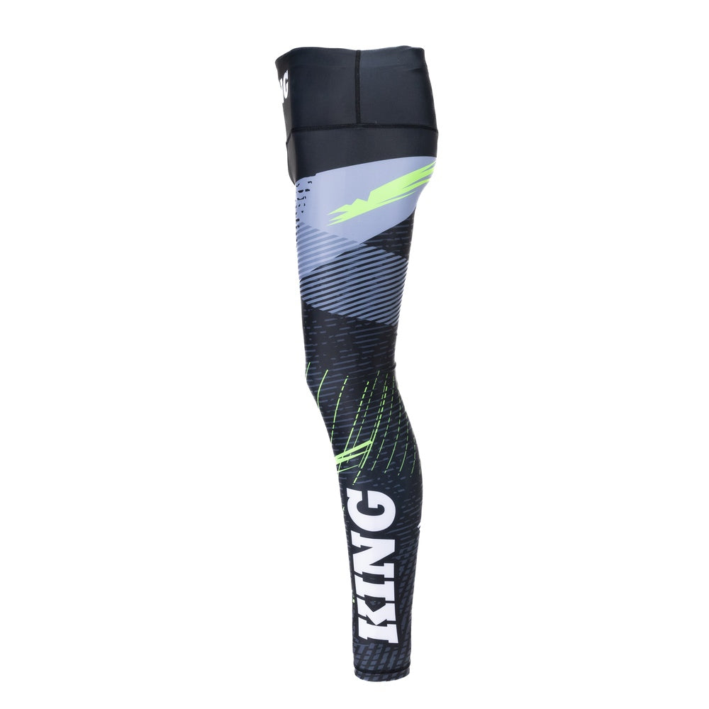 KING PRO BOXING SHADOW 2 SPATS-ZWART/GROEN